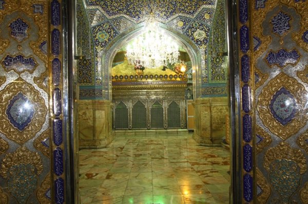 گزارش تصویری از حرم بانویی که بهشت پاداش زیارتش است