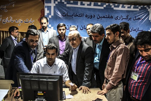 گزارش تصویری بازدید استاندار قم از روند برگزاری انتخابات سازمان