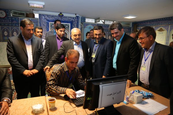 گزارش تصویری بازدید استاندار قم از روند برگزاری انتخابات سازمان