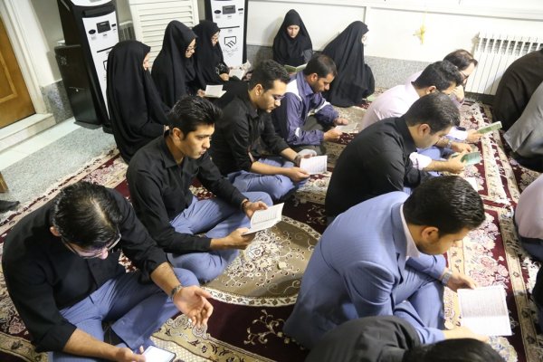 برگزاری مراسم عزاداری اباعبدالله الحسین (ع) در سازمان