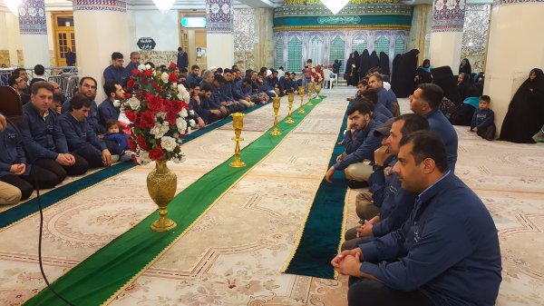آیین غبار روبی حرم مطهر حضرت معصومه برگزار شد