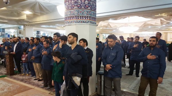 آیین غبار روبی حرم مطهر حضرت معصومه برگزار شد