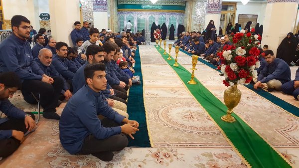 آیین غبار روبی حرم مطهر حضرت معصومه برگزار شد