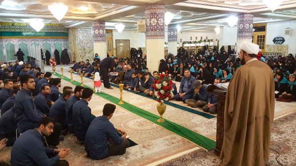 آیین غبار روبی حرم مطهر حضرت معصومه برگزار شد